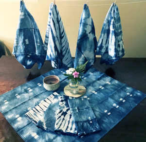 Shibori Dyed Napkins